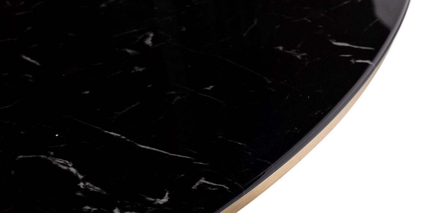 Стол Tulip black Marble 120 Стол Tulip black Marble 120 - Loft-Concept в Твери