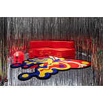 Дизайнерский ковер в виде бабочки Poltronova Tappeto Farfalla Rug варинант исполнения - 10 | Loft Concept в Твери