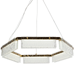 Светодиодная люстра с рельефным стеклом ICE GLASS 70 варинант исполнения - 1 | Loft Concept в Твери