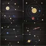 Плитка ассорти Космос варинант исполнения - 1 | Loft Concept в Твери