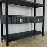 Стеллаж с двумя ящиками Elsa Dreams Black варинант исполнения - 2 | Loft Concept в Твери