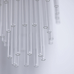 Бра с круглым основанием и длинными прозрачныи стеклянными трубками Nembus варинант исполнения - 6 | Loft Concept в Твери