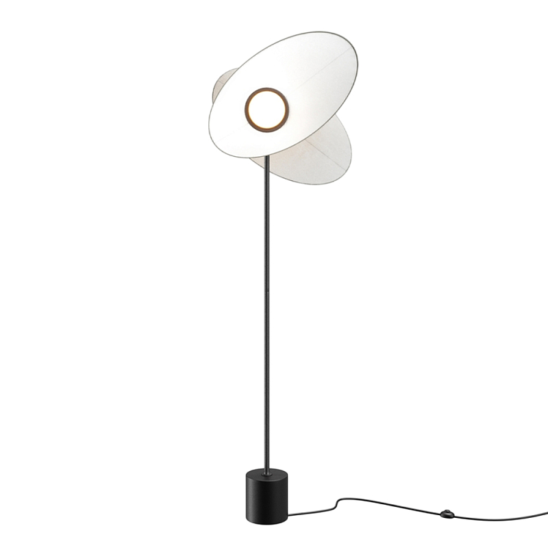 Напольный светильник Evolution 3000К 12Вт Черный Белый в Твери | Loft Concept 