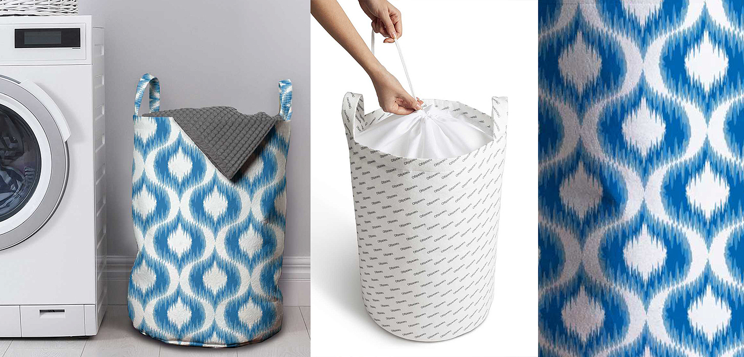 Корзина Blue Ornament Basket Корзина Blue Ornament Basket - Loft-Concept в Твери