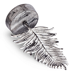 Статуэтка Metal Flowers античная платина варинант исполнения - 2 | Loft Concept в Твери