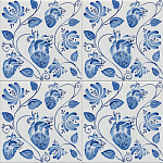 Плитка с узором Сердце варинант исполнения - 1 | Loft Concept в Твери