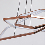 Люстра с 3-мя подвесами в виде шестиугольников Hexagon Horizontal варинант исполнения - 6 | Loft Concept в Твери