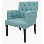 Кресло Addison Chic Armchair blue flax варинант исполнения - 3 | Loft Concept в Твери