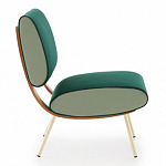 Дизайнерское кресло без подлокотников Gio Ponti ROUND D.154.5 Armchair варинант исполнения - 3 | Loft Concept в Твери
