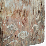 Современный Гобелен из шерсти в бежевых тонах Spring варинант исполнения - 2 | Loft Concept в Твери