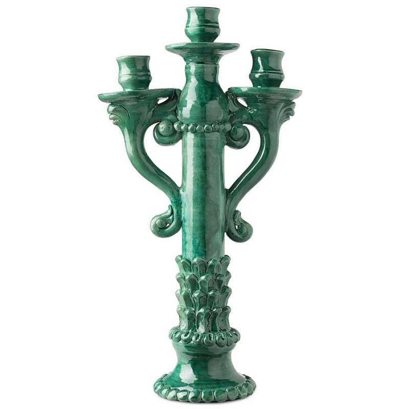 Подсвечник Candleholder Heart X3 Зеленый Подсвечник Candleholder Heart X3 Зеленый в Твери | Loft Concept