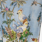 Фарфоровая ваза с изображением попугаев Eden Garden варинант исполнения - 4 | Loft Concept в Твери