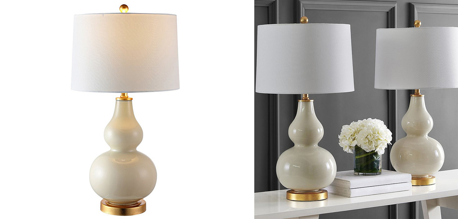Настольная лампа Loraine Ivory Table lamp Настольная лампа Loraine Ivory Table lamp - Loft-Concept в Твери