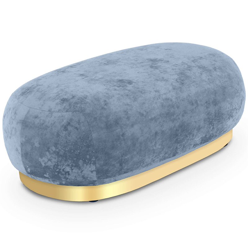 Длинный овальный пуф Ambrose Soft Oval Pouf Мульти Длинный овальный пуф Ambrose Soft Oval Pouf Мульти в Твери | Loft Concept