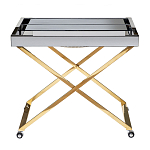 Стол сервировочный с зеркальной столешницей Splendid Serving Table варинант исполнения - 1 | Loft Concept в Твери