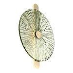 Бра с круглым стеклянным плафоном Gingham варинант исполнения - 5 | Loft Concept в Твери