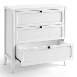 Комод с 3-мя ящиками белый Silva White Chest of Drawers варинант исполнения - 3 | Loft Concept в Твери