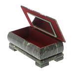 Шкатулка для денег с мозаикой из натуральных камней Stone Casket варинант исполнения - 3 | Loft Concept в Твери