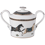 Чайный сервиз из фарфора с изображением лошадей на 6 персон 15 предметов Porcelain Horse Set  варинант исполнения - 3 | Loft Concept в Твери