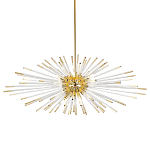 Дизайнерский светильник с лучами Morning Sun Chandelier Gold варинант исполнения - 3 | Loft Concept в Твери