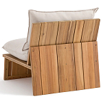 Уличное кресло из массива акации Trivett Wooden Chair варинант исполнения - 4 | Loft Concept в Твери