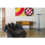 Дизайнерская скамейка  Canton  Beech and Black Bench варинант исполнения - 9 | Loft Concept в Твери