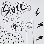 Плитка с узором Граффити 3 варинант исполнения - 3 | Loft Concept в Твери