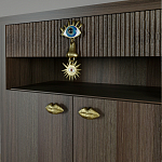 Комод Elsa Dreams Walnut Двухстворчатый  варинант исполнения - 6 | Loft Concept в Твери