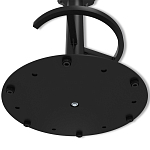 Барный стул вращающийся со спинкой Синий Велюр Vendramin Chair варинант исполнения - 8 | Loft Concept в Твери