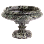 Фруктовница средняя из натурального камня Змеевик Шабровский Natural Stone Fruit Bowls варинант исполнения - 1 | Loft Concept в Твери