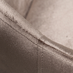 Кресло офисное с обивкой из серого велюра Stylish Velor Office Chair варинант исполнения - 2 | Loft Concept в Твери