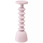 Подсвечник фигурный розовый Bright Accent 36 см варинант исполнения - 1 | Loft Concept в Твери