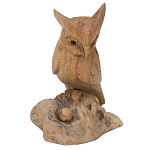 Статуэтка из дерева сова Animals of the World варинант исполнения - 5 | Loft Concept в Твери