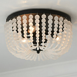 Потолочный светильник круглый с стеклянными бусинами Uniformity варинант исполнения - 2 | Loft Concept в Твери