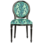 Стул из натурального бука Ikat Pattern бирюзовый варинант исполнения - 1 | Loft Concept в Твери