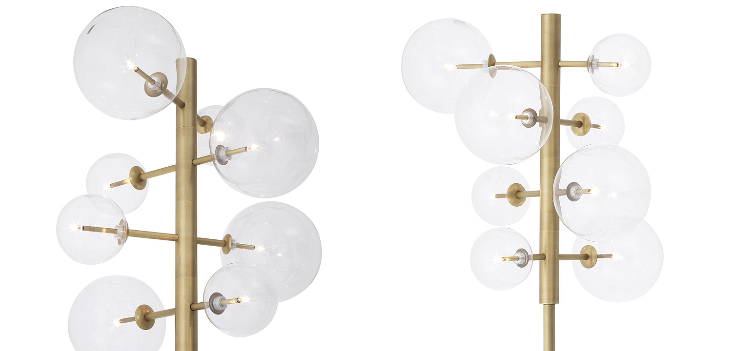 Торшер Eichholtz Floor Lamp Argento Торшер Eichholtz Floor Lamp Argento - Loft-Concept в Твери