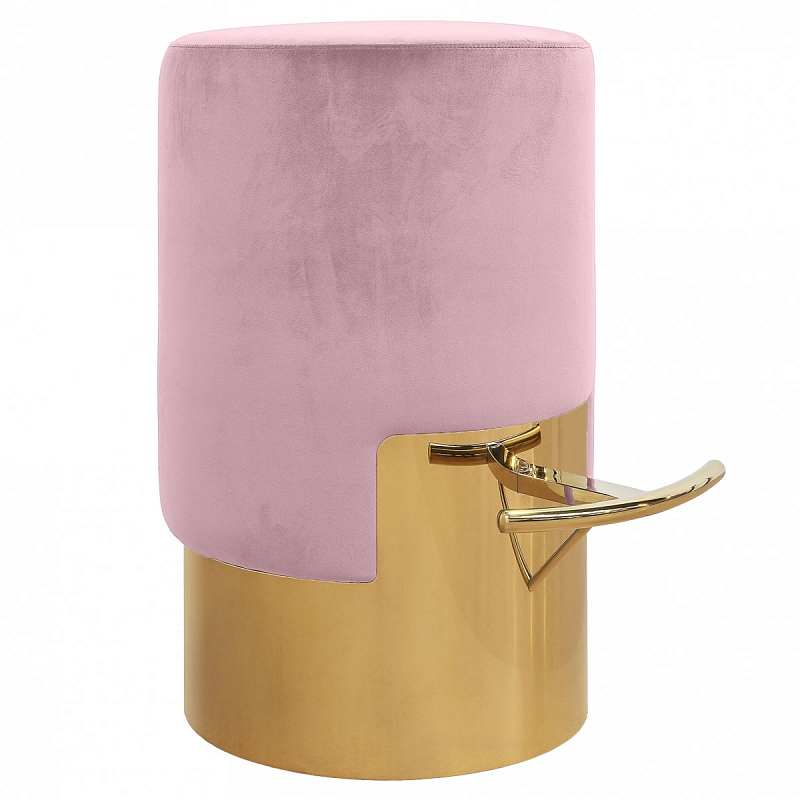 ELLA BAR STOOL Розовый Барный стул Золотой Розовый пастельный ELLA BAR STOOL Розовый Барный стул Золотой Розовый пастельный в Твери | Loft Concept