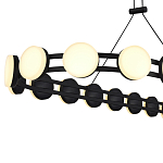 Люстра овальная с круглыми светодиодными источниками света Maxine Light варинант исполнения - 12 | Loft Concept в Твери