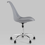 Офисный стул на металлическом основании EGGERY Grey пластик варинант исполнения - 2 | Loft Concept в Твери