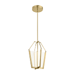  Подвесной светильник золотого цвета в форме фонаря Kichler варинант исполнения - 1 | Loft Concept в Твери