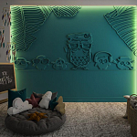 Барельеф OWLS варинант исполнения - 3 | Loft Concept в Твери