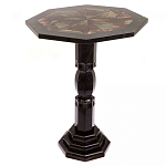 Кофейный стол из натуральных камней Змеевик и Яшма Natural Stone Tables варинант исполнения - 3 | Loft Concept в Твери