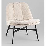 Кресло лаунж Tail молочный варинант исполнения - 1 | Loft Concept в Твери