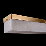 Подвесной светильник линейный из натурального камня Perfection of Geometry варинант исполнения - 3 | Loft Concept в Твери