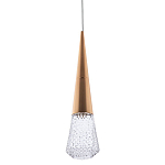 Подвесной светильник капля Acrylic Droplet Gold Hanging Lamp варинант исполнения - 1 | Loft Concept в Твери