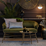 Столик журнальный металлический золотого цвета Modern Rethinking of Traditions варинант исполнения - 2 | Loft Concept в Твери