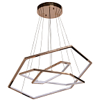 Люстра с 3-мя подвесами в виде шестиугольников Hexagon Horizontal варинант исполнения - 2 | Loft Concept в Твери