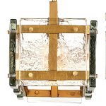 Люстра прямоугольная из толстого литого стекла Cast Glass варинант исполнения - 4 | Loft Concept в Твери