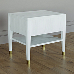 Прикроватная тумбочка с ящиком Elsa Dreams White варинант исполнения - 4 | Loft Concept в Твери