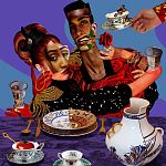 Ваза Seletti Nazca варинант исполнения - 3 | Loft Concept в Твери